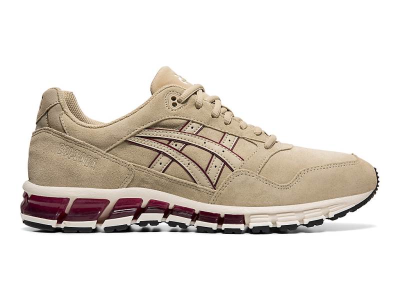 Tênis Asics GEL-SAGA 180 Homem Bege, 4462A776.789